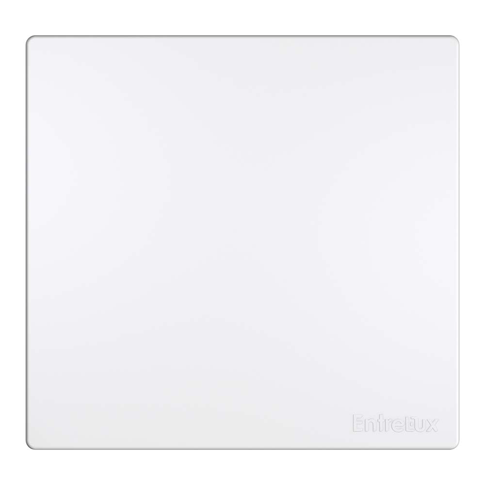 Placa e suporte cego linha fit classic branco