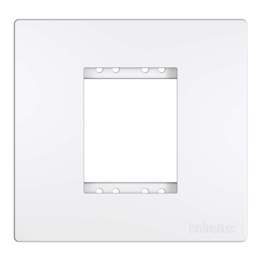 Placa e suporte janela menor linha fit classic branco
