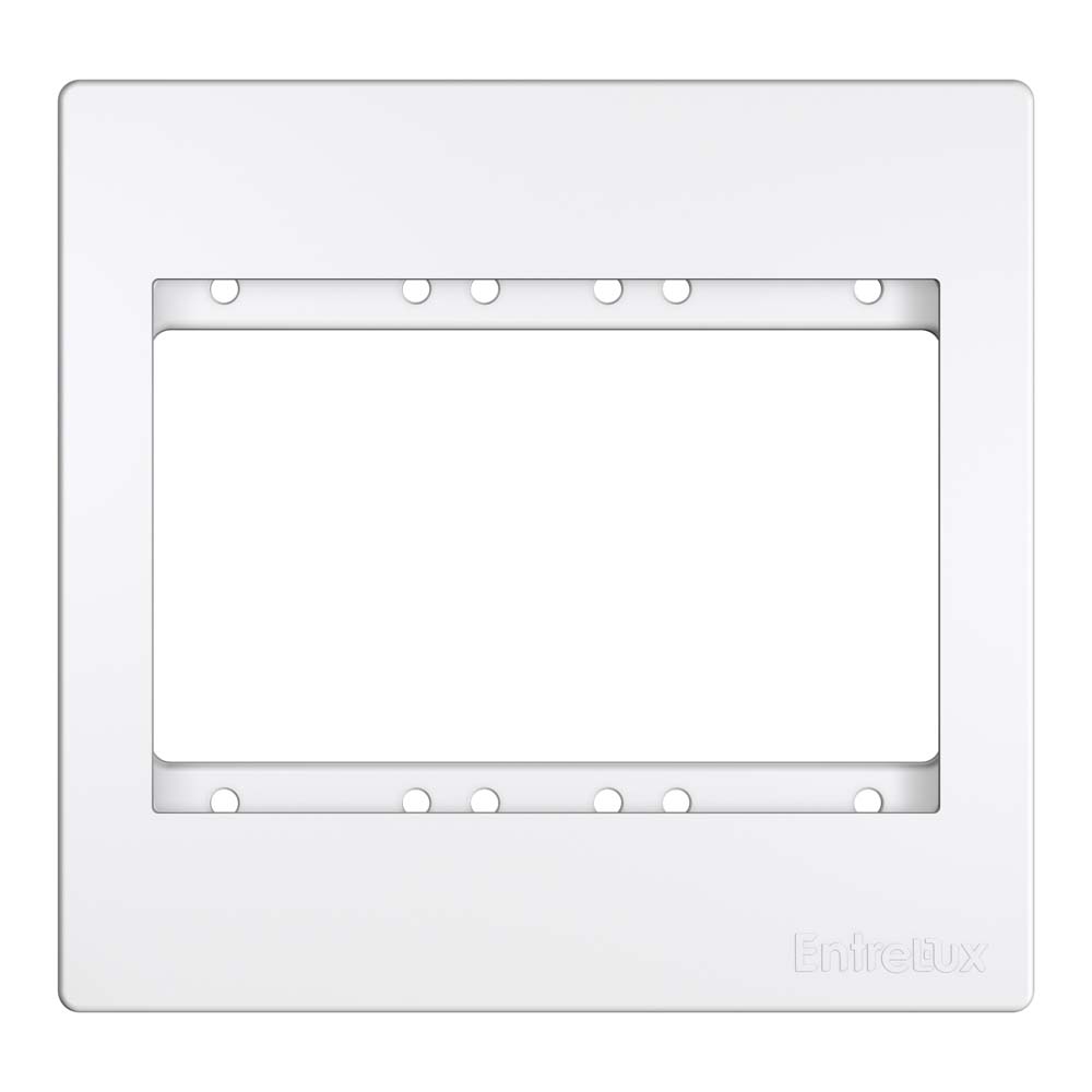 Placa e suporte janela maior linha fit classic branco