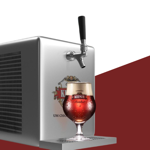 imagem de garrafa de chopp barril dunkel