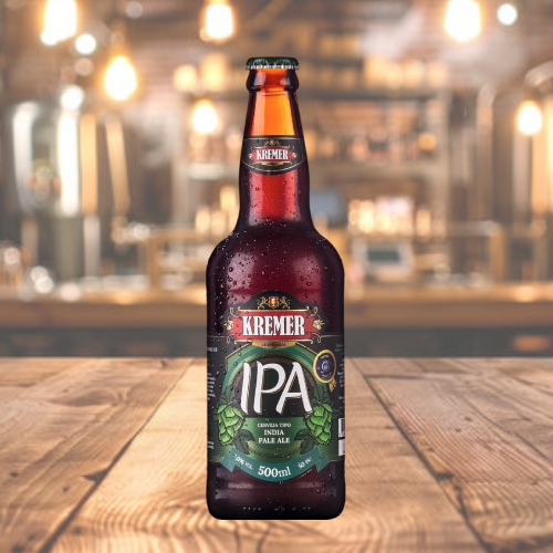 imagem de garrafa de chopp especial IPA
